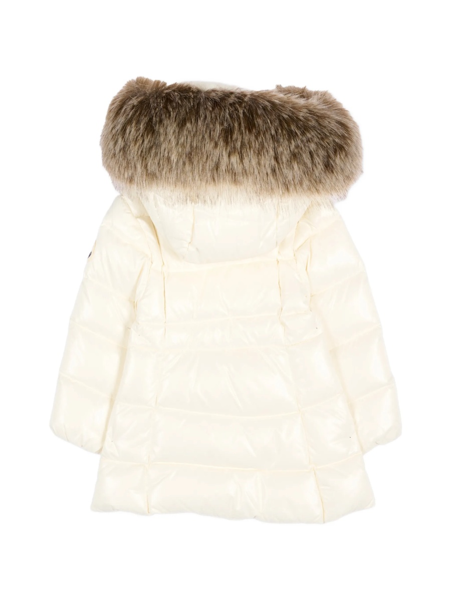 Geaca de iarna Moncler alba din poliamida - Img 2