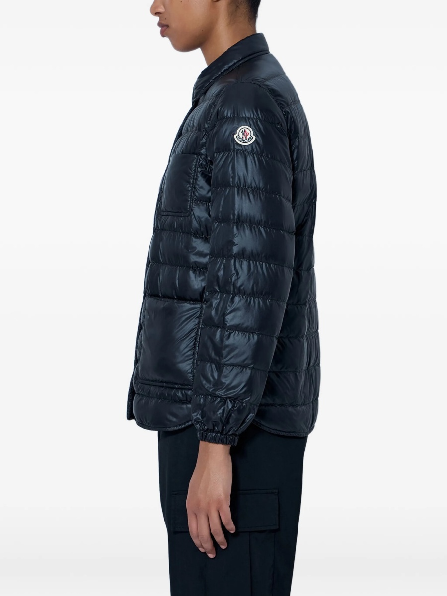 Geaca de iarna Moncler neagra din poliamida - Img 3