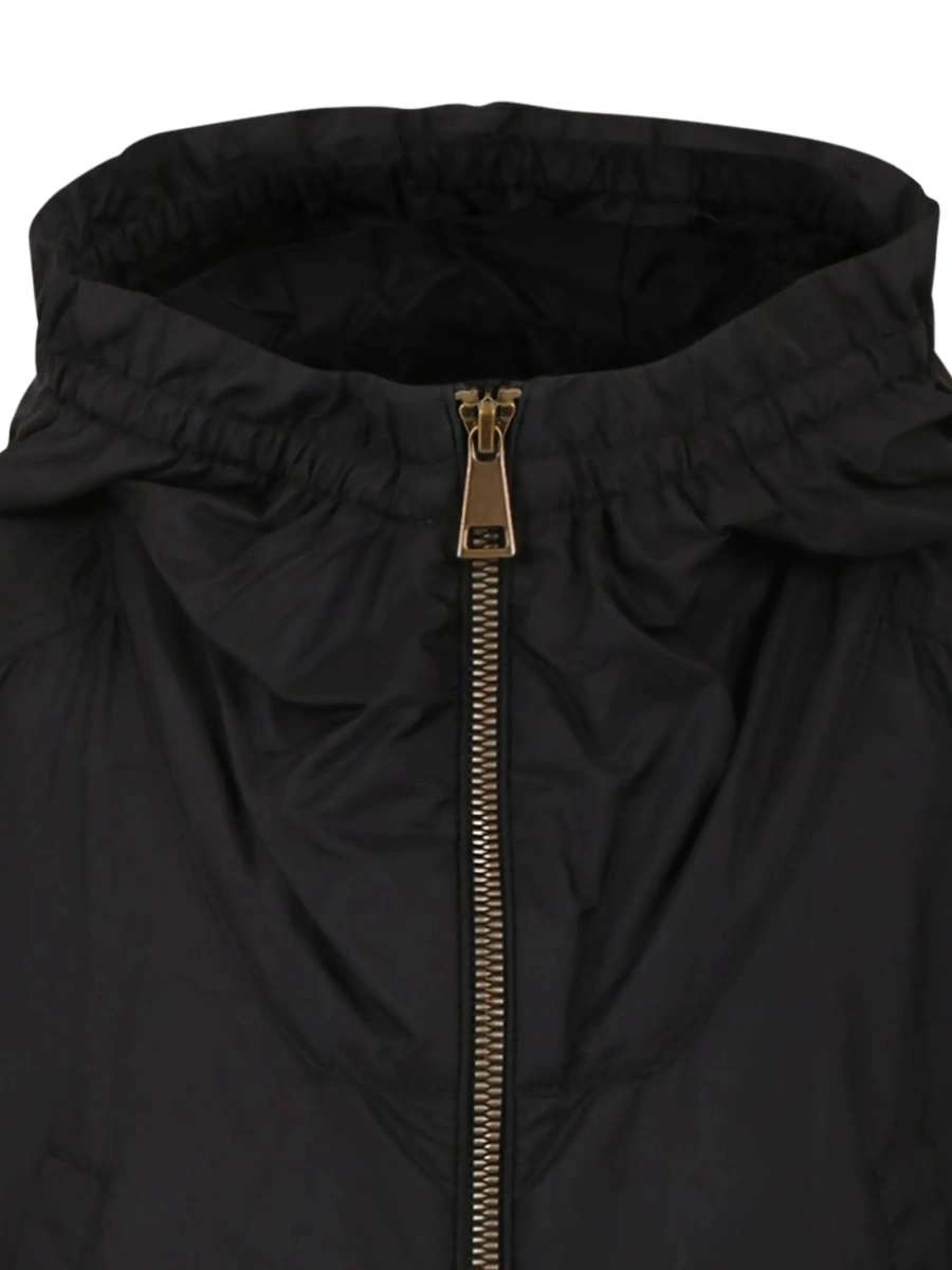Geaca de iarna Moncler neagra din poliamida - Img 4