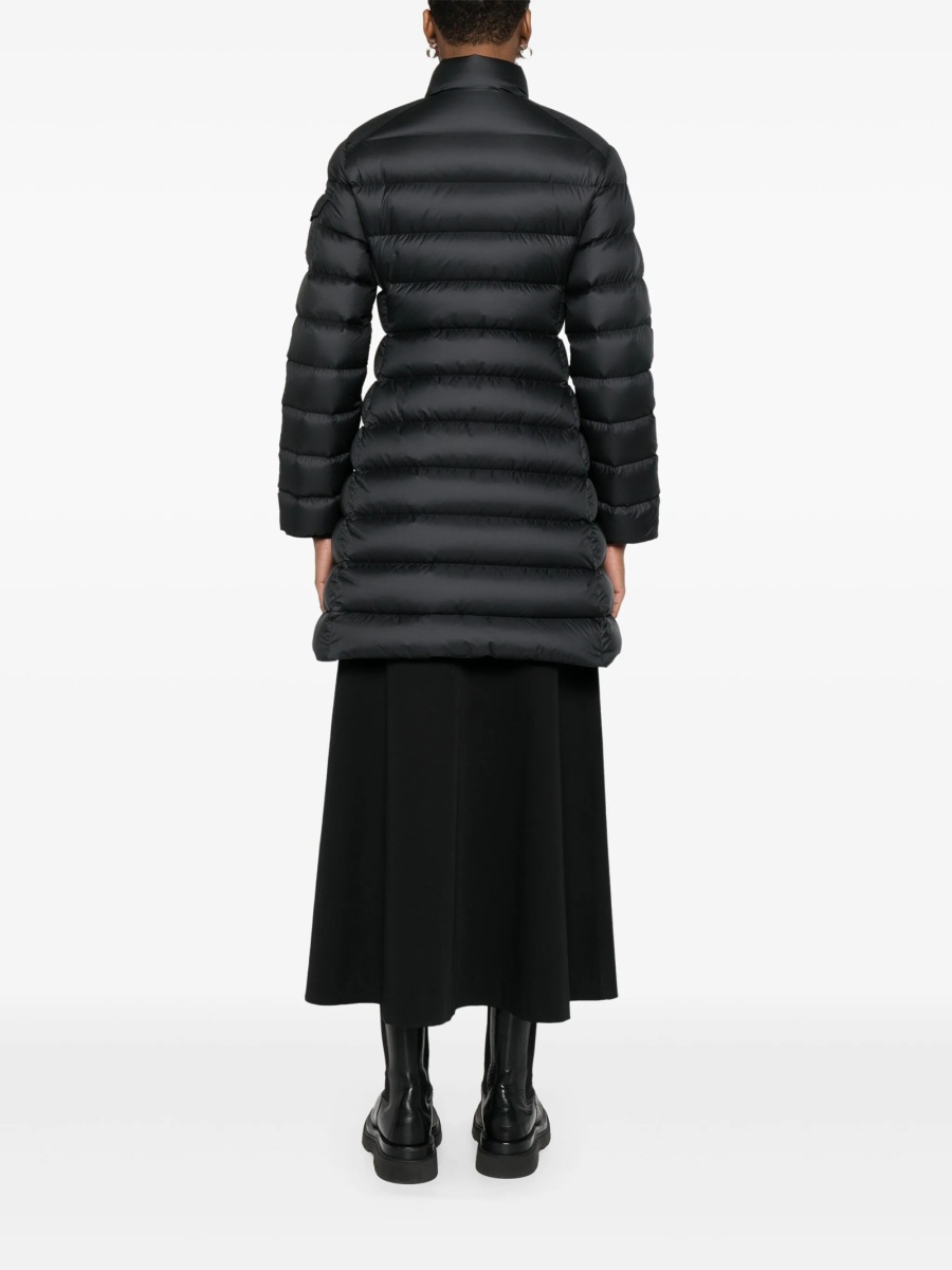 Geaca de iarna Moncler neagra din polyester - Img 4