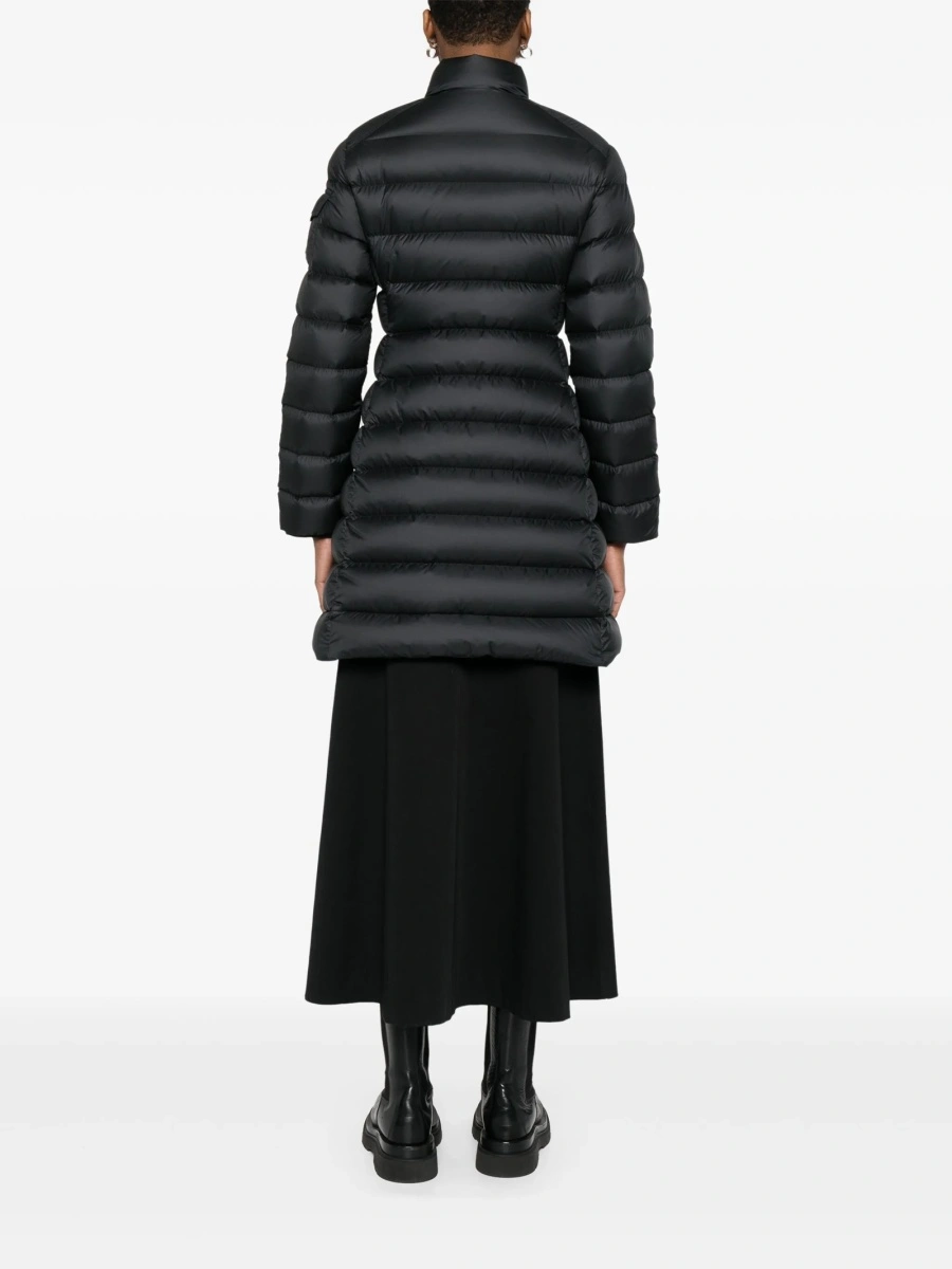 Geaca de iarna Moncler neagra din polyester - Img 4