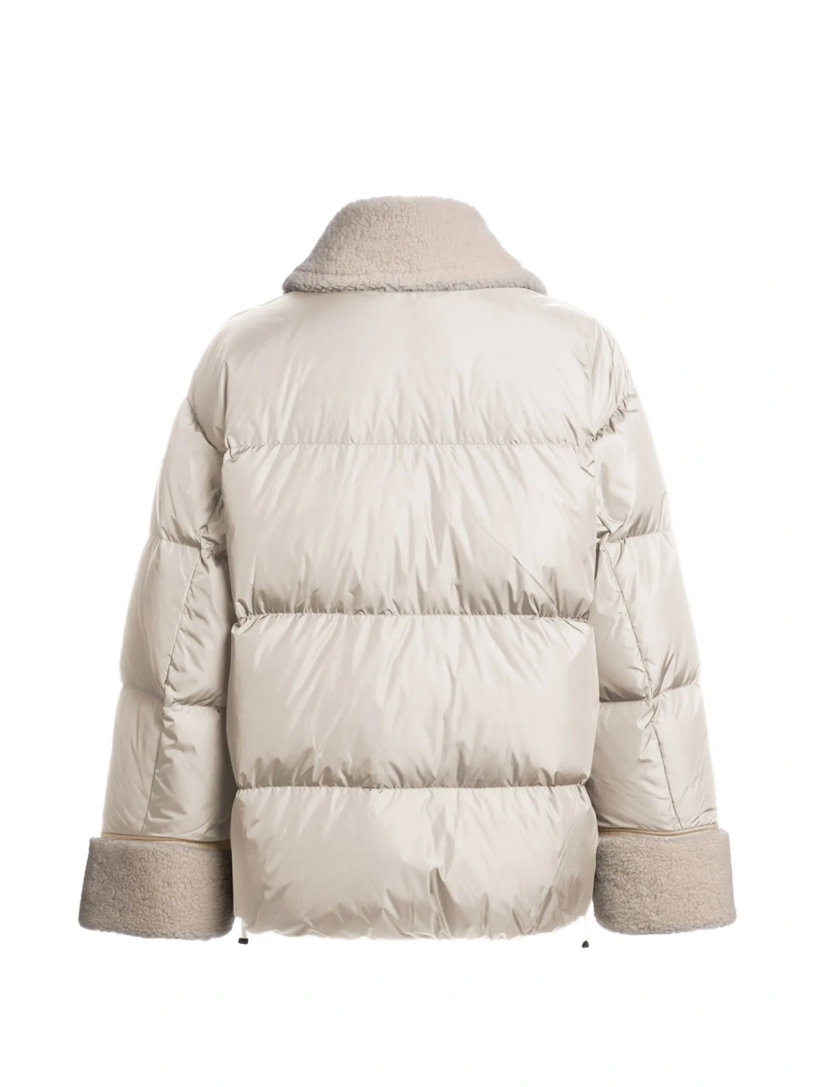 Geaca de iarna Parajumpers alba din poliamida - Img 2