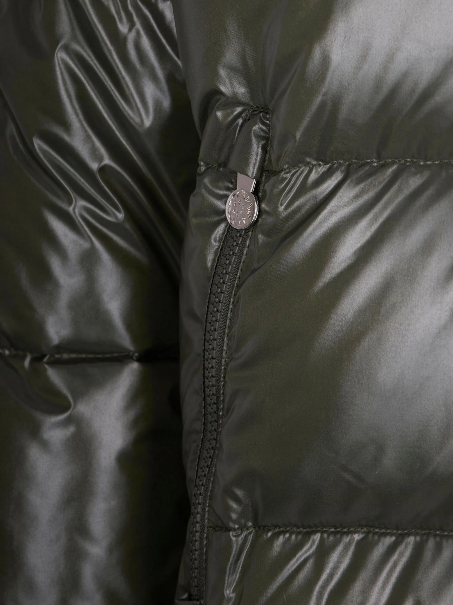 Geaca de iarna PYRENEX verde din polyester - Img 3