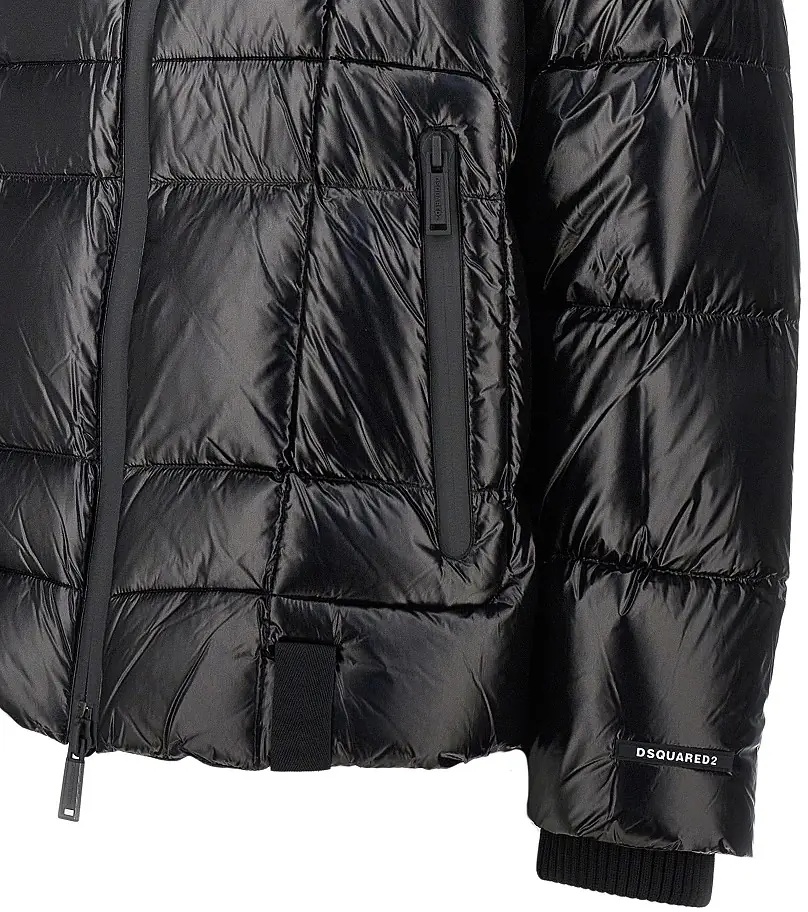Geaca de Iarna Quilted and padded nylon downjacket - Img 2