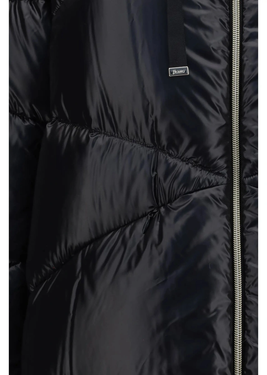 Geaca de Iarna Quilted drawstring down Jacket - Img 3