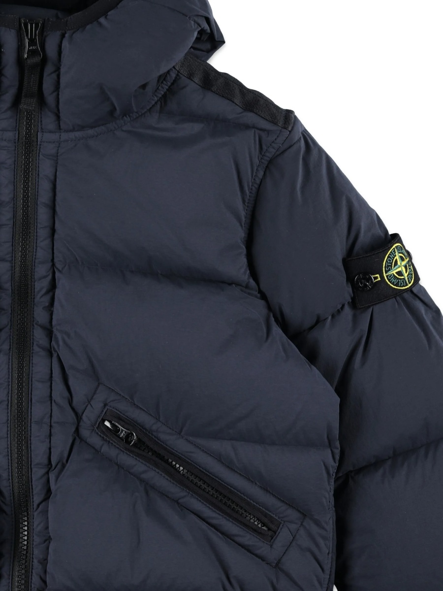 Geaca de iarna Stone Island albastra - Img 3