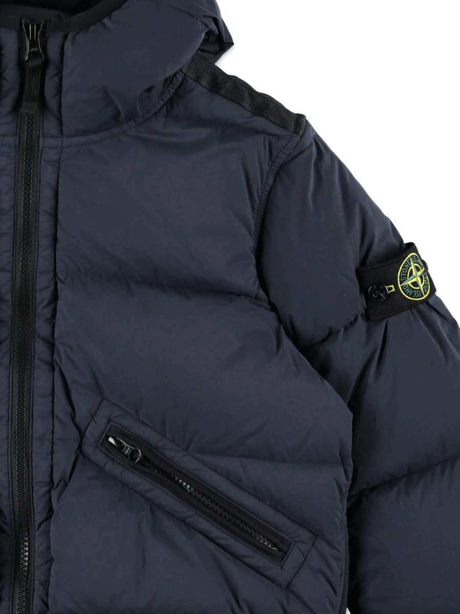 Geaca de iarna Stone Island albastra - Img 3