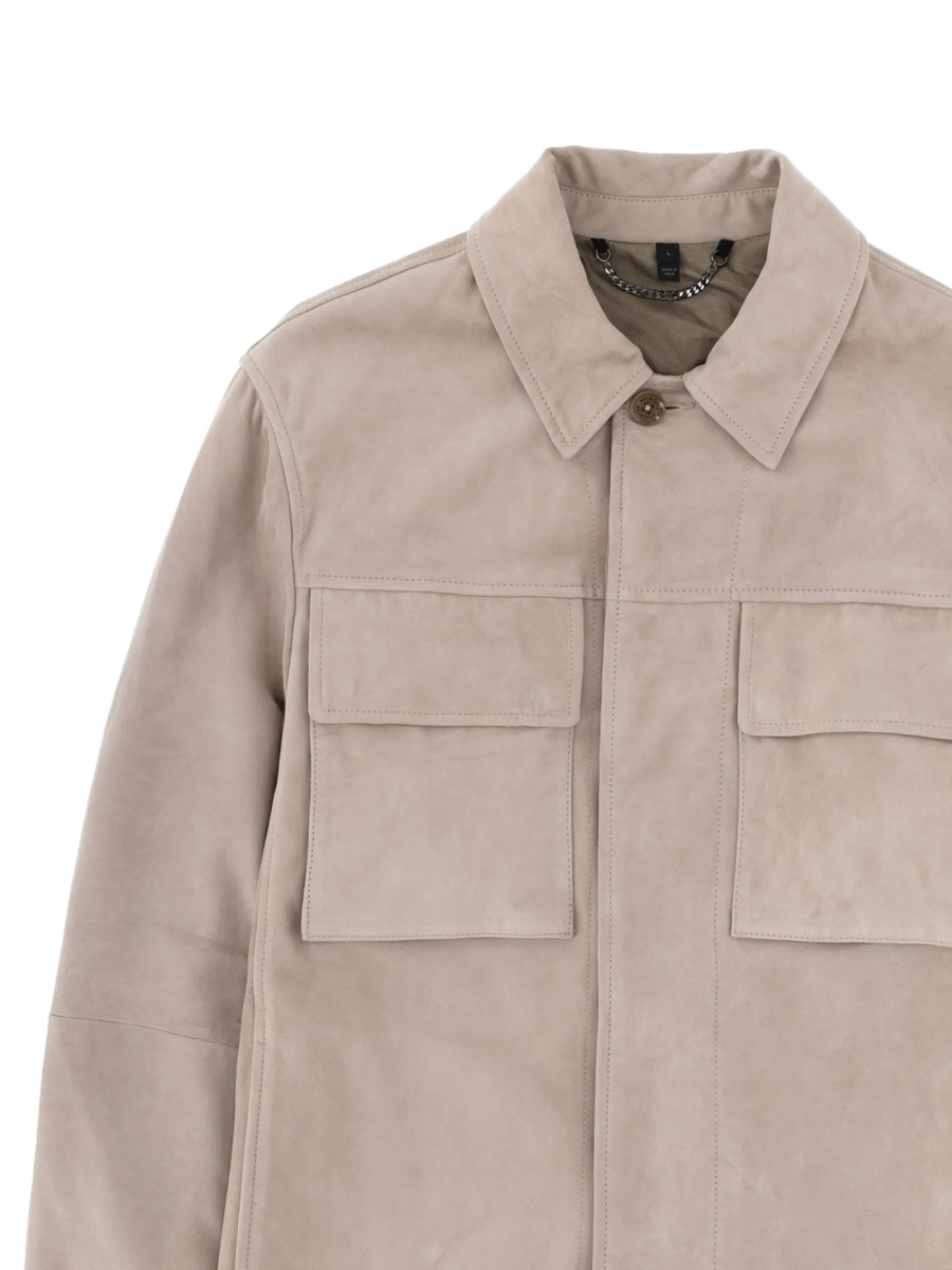 Geaca de piele Belstaff neutra din piele - Img 2