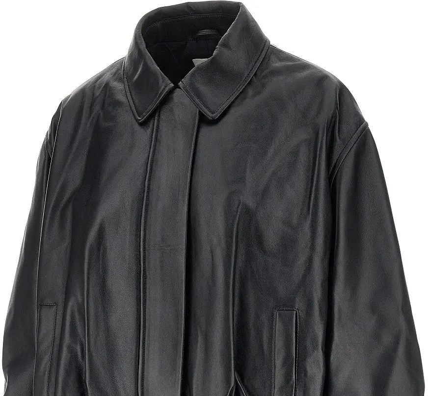 Geaca de Piele 'Melis' leather Aviator jacket - Img 2