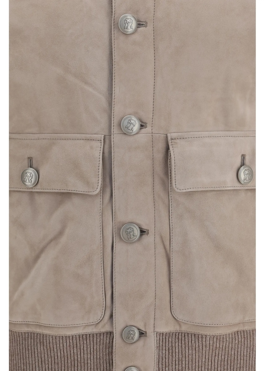 Geaca de Piele Suede Jacket - Img 3