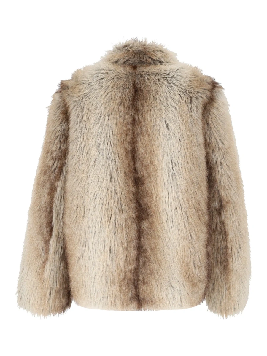 Geaca de Piele WOMAN FAKE FUR JACKET - Img 3