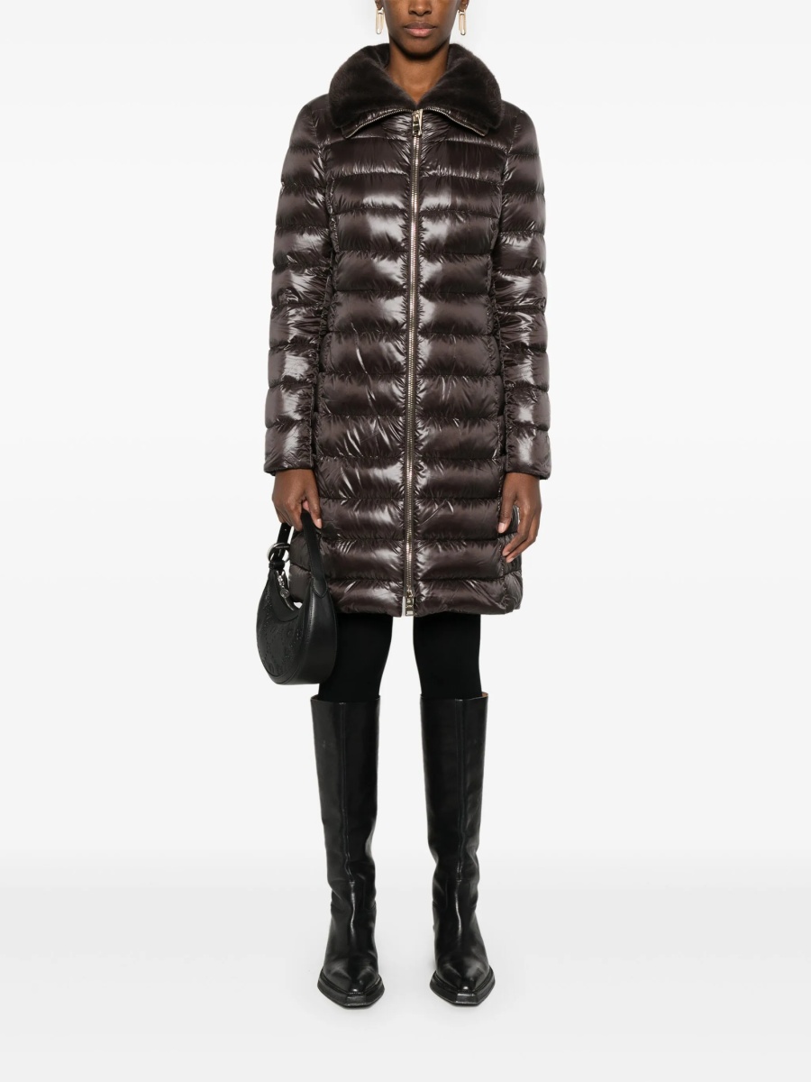 Geaca Oversize Herno maro din poliamida si polyester - Img 2