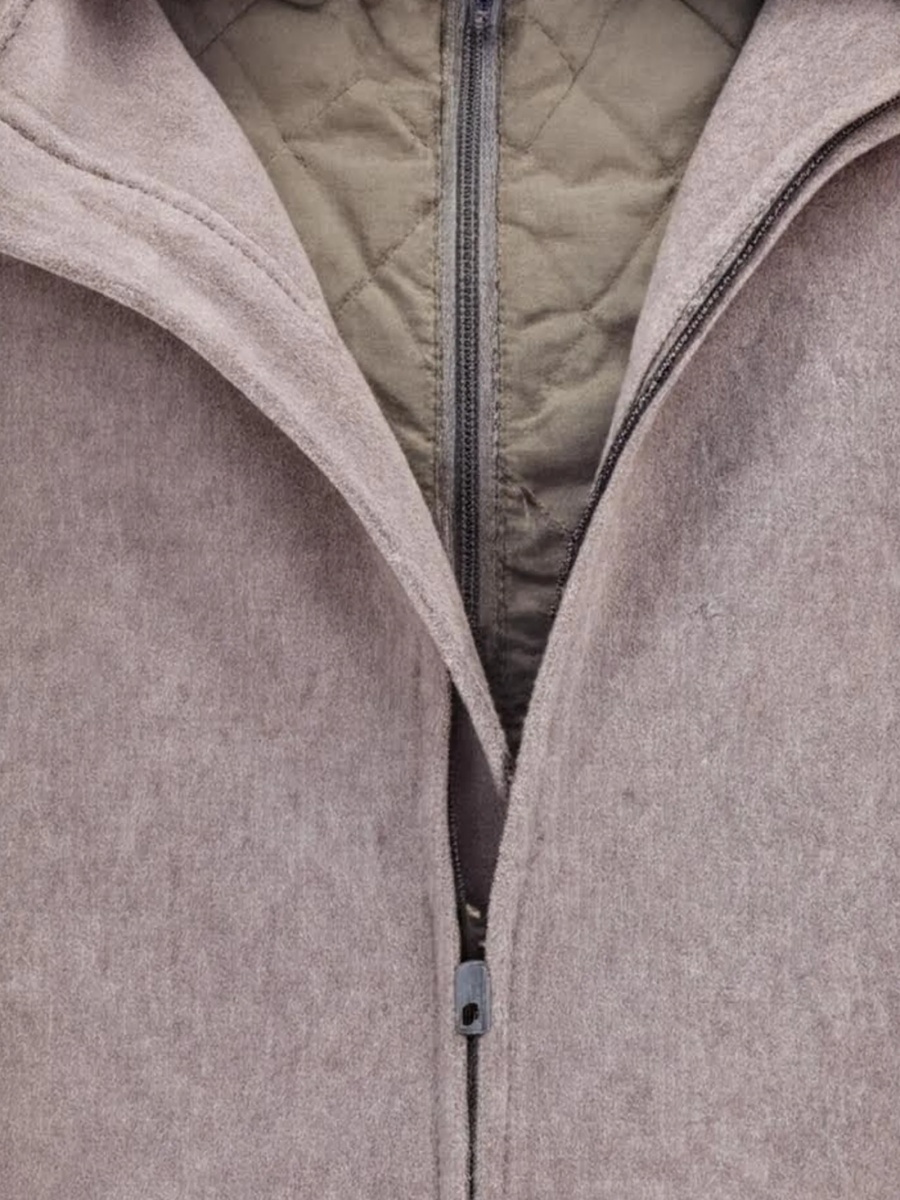 Geaca Oversize P.A.R.O.S.H. neutra din merino - Img 3