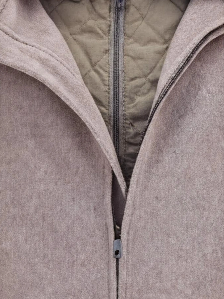 Geaca Oversize P.A.R.O.S.H. neutra din merino - Img 3