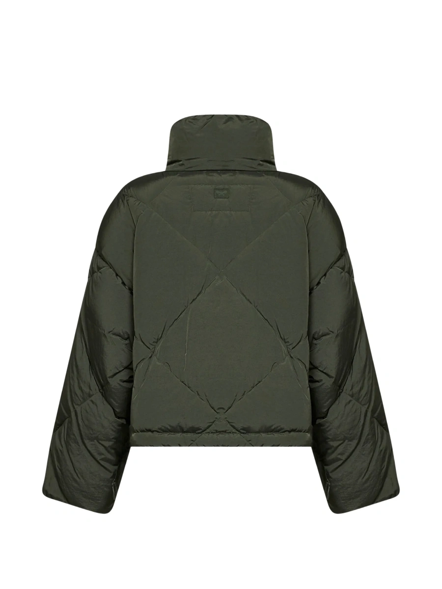 Geaca Oversize Weekend MaxMara verde din poliamida - Img 2