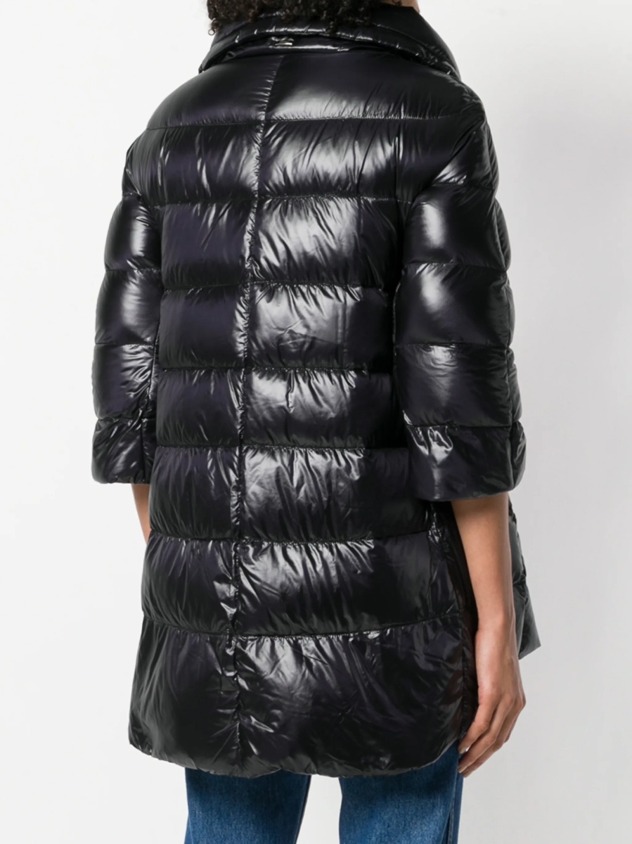 Geaca Parka Herno neagra din poliamida - Img 4