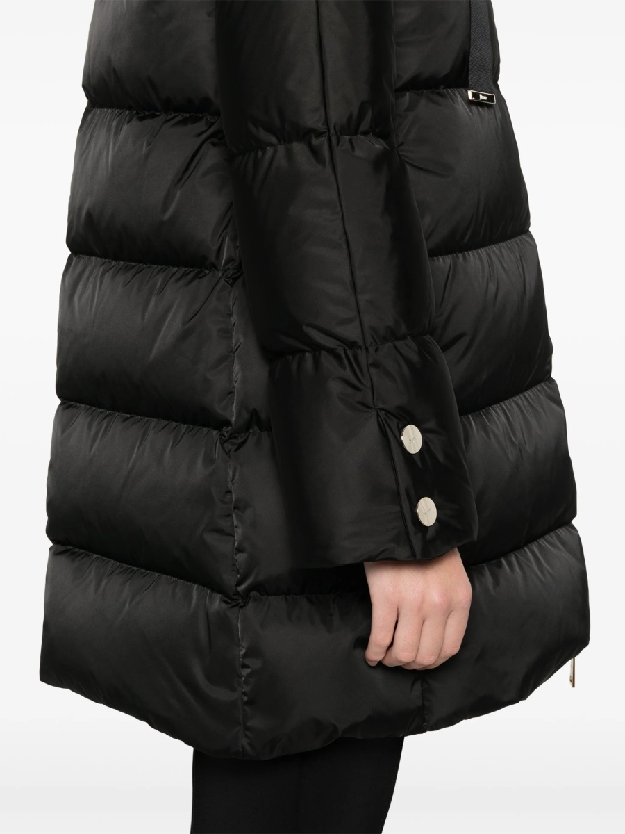 Geaca Parka Herno neagra din polyester - Img 5
