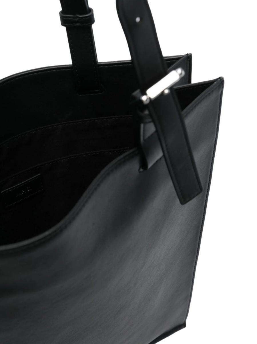 Geanta de mana A.P.C. neagra din polyester si poliuretan - Img 5