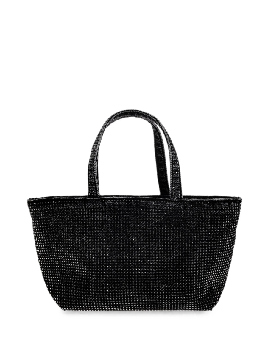 Geanta de mana Alexander Wang neagra din bumbac - Img 3