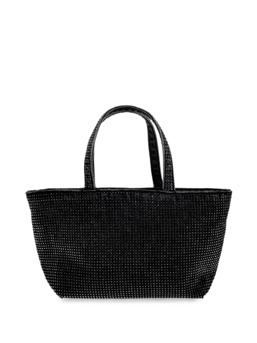 Geanta de mana Alexander Wang neagra din bumbac - Img 3