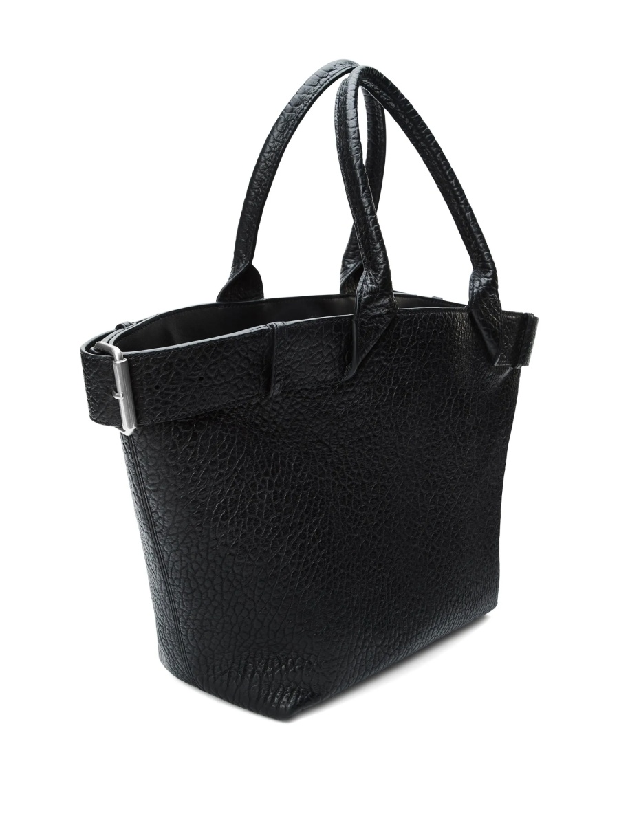 Geanta de mana Alexander Wang neagra din piele - Img 3