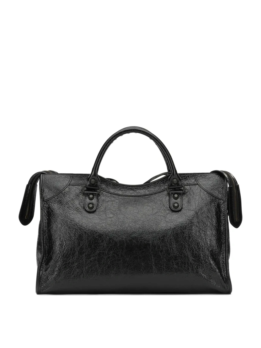 Geanta de mana Balenciaga 'City' neagra - Img 3