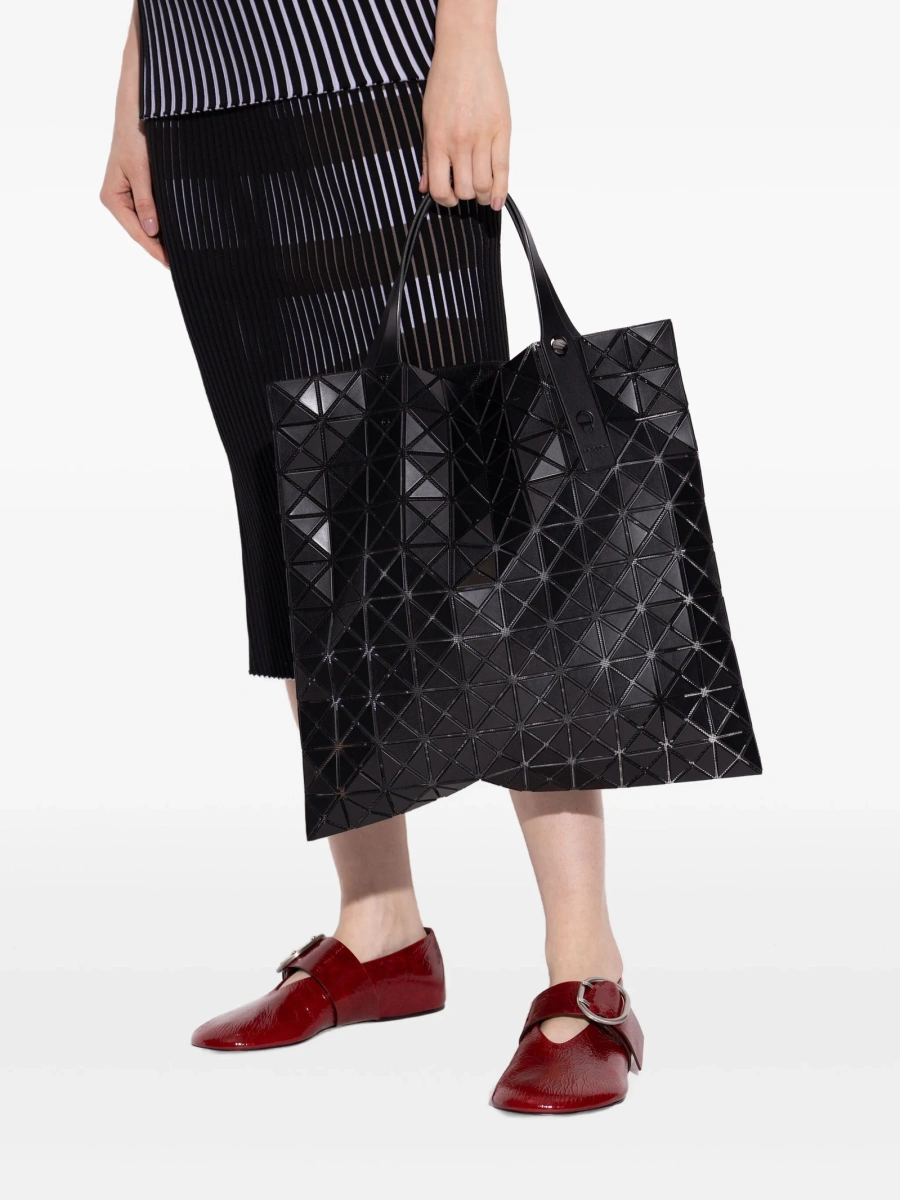 Geanta de mana BAO BAO ISSEY MIYAKE neagra din pvc - Img 2
