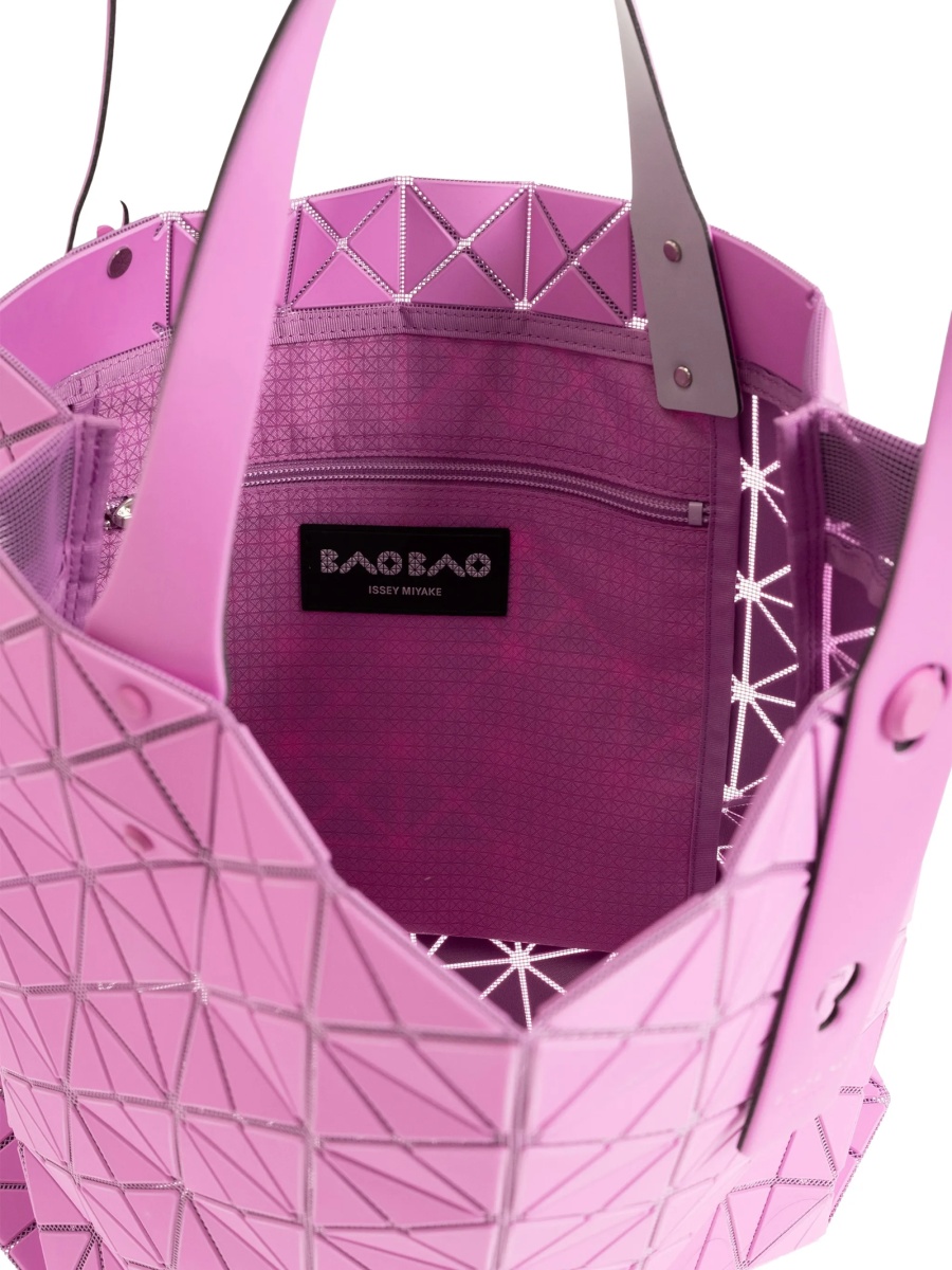 Geanta de mana BAO BAO ISSEY MIYAKE roz din pvc si polyester - Img 5