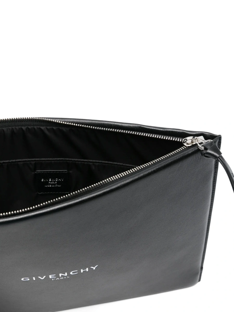 Geanta de mana Givenchy neagra din piele 'Antigona' - Img 7