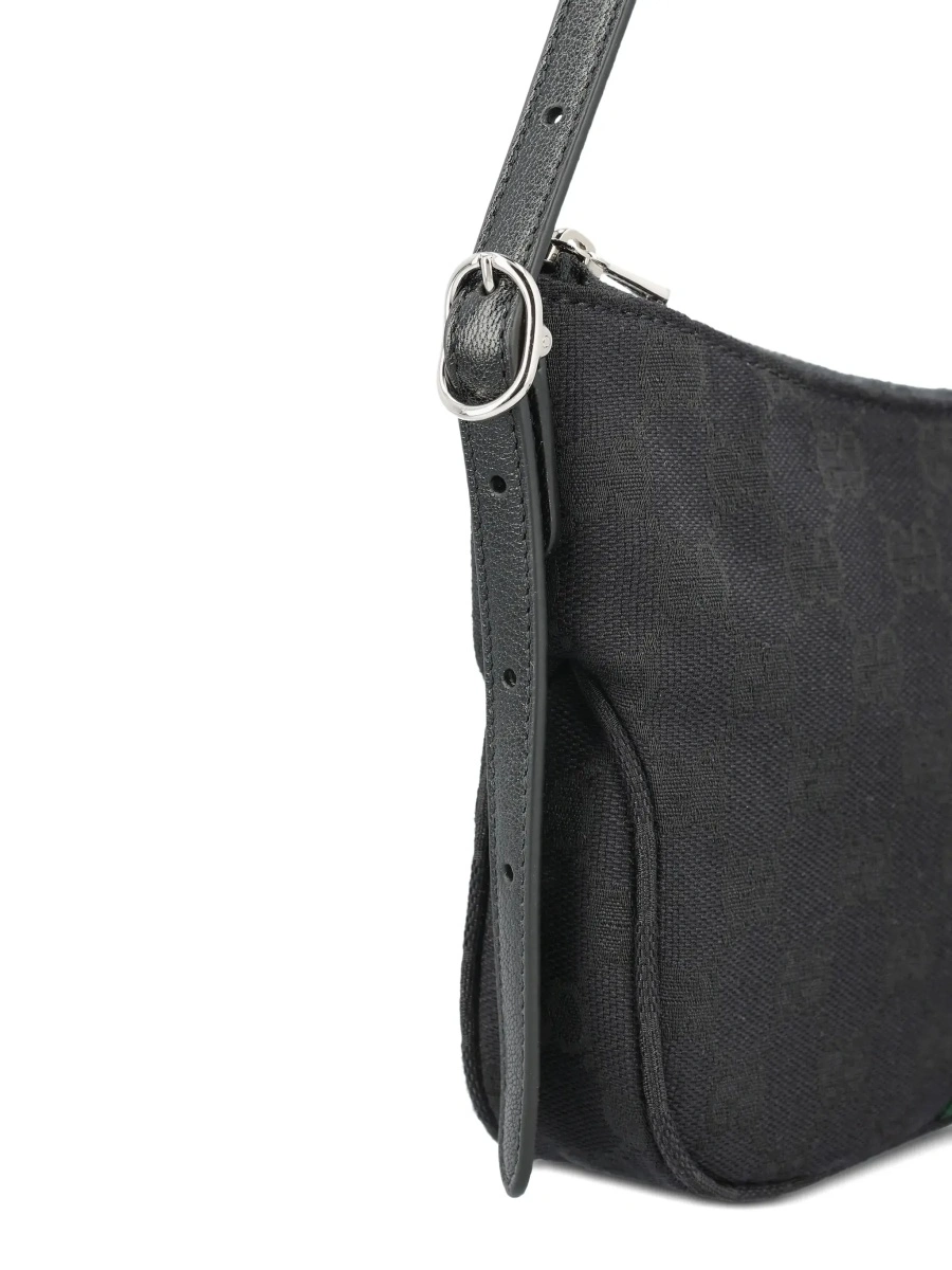 Geanta de mana Gucci neagra din piele - Img 6