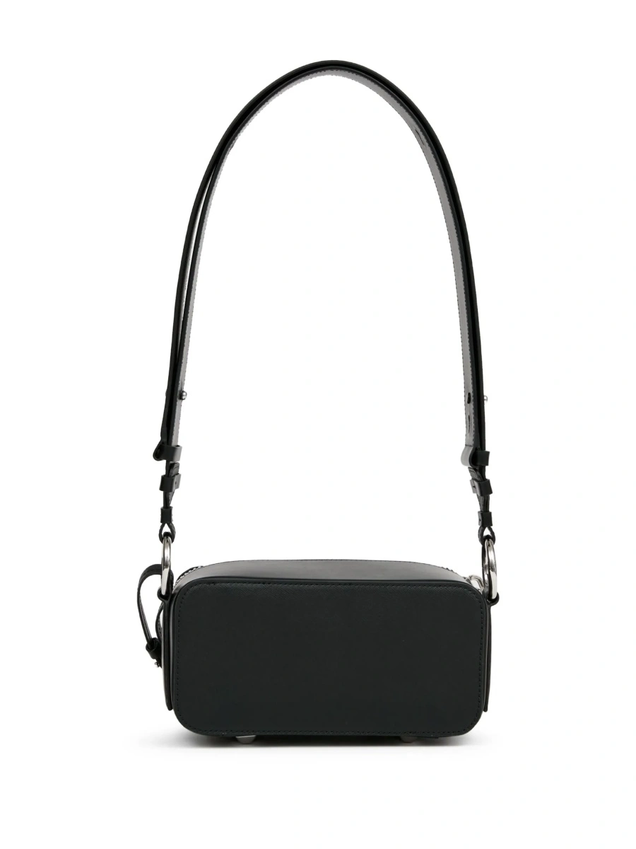 Geanta de mana Maison Margiela neagra din piele - Img 3