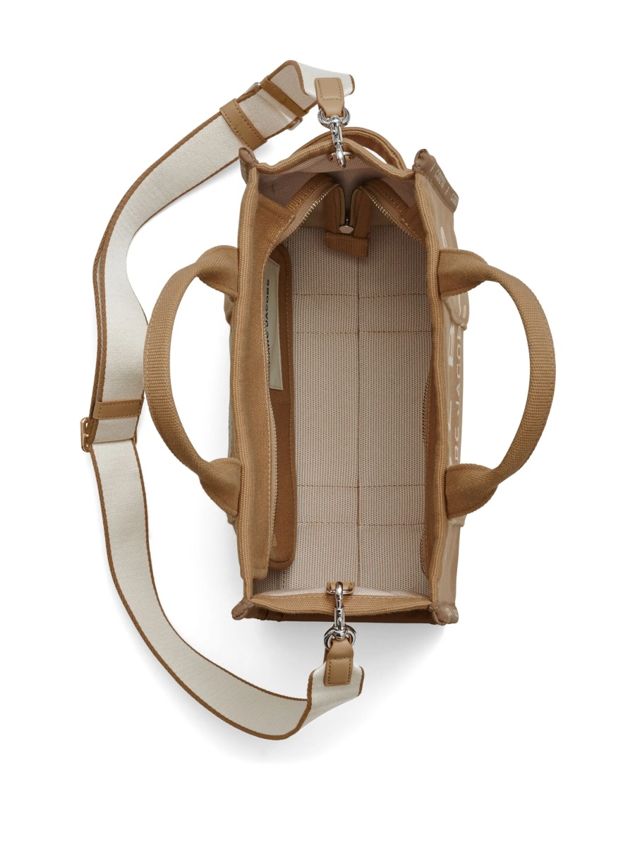 Geanta de mana Marc Jacobs maro din bumbac si polyester - Img 5