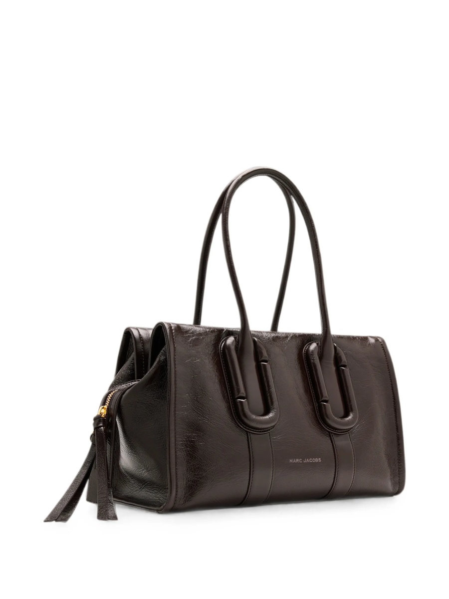 Geanta de mana Marc Jacobs maro din piele - Img 4