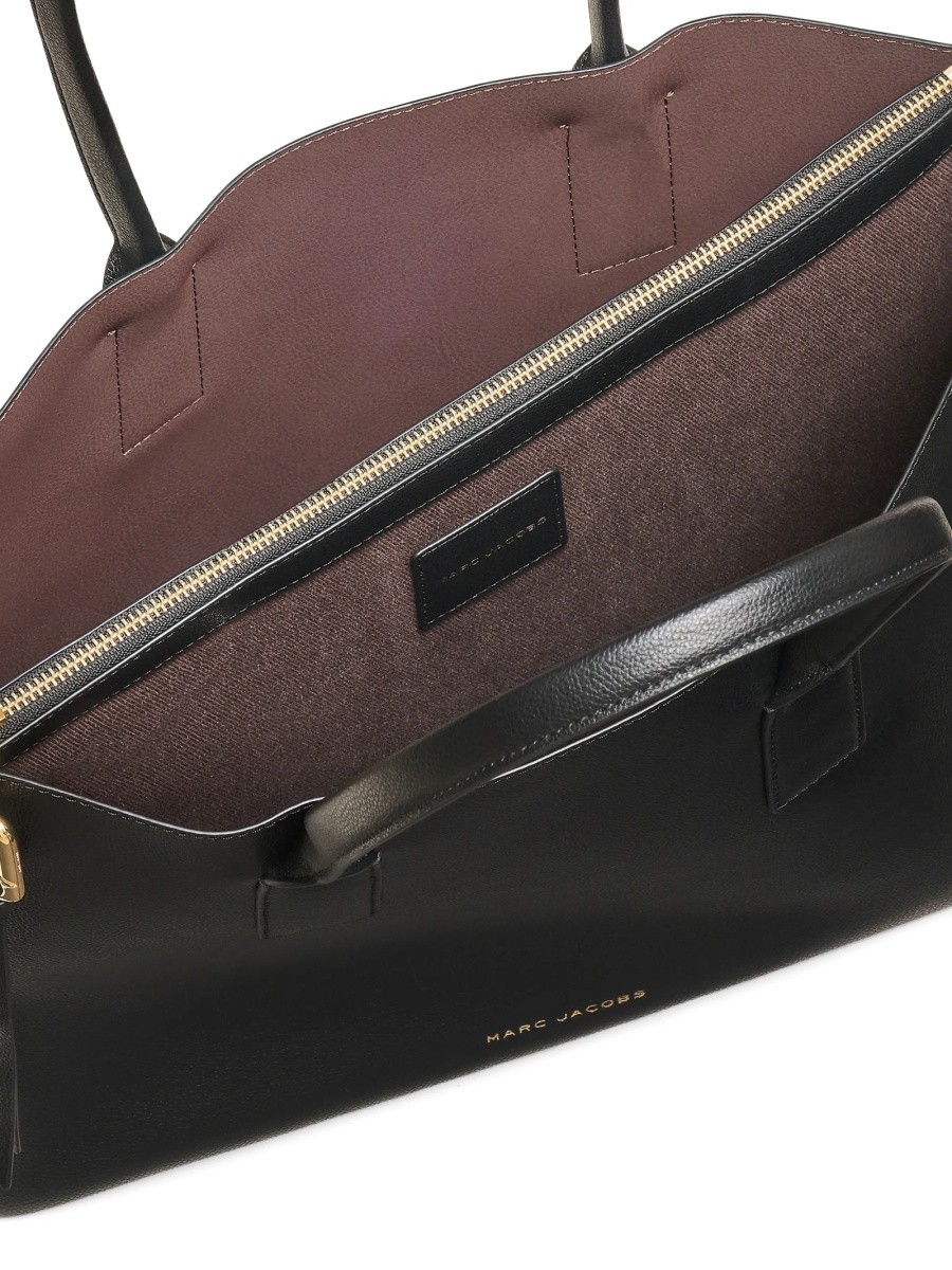 Geanta de mana Marc Jacobs neagra din piele si poliuretan - Img 4