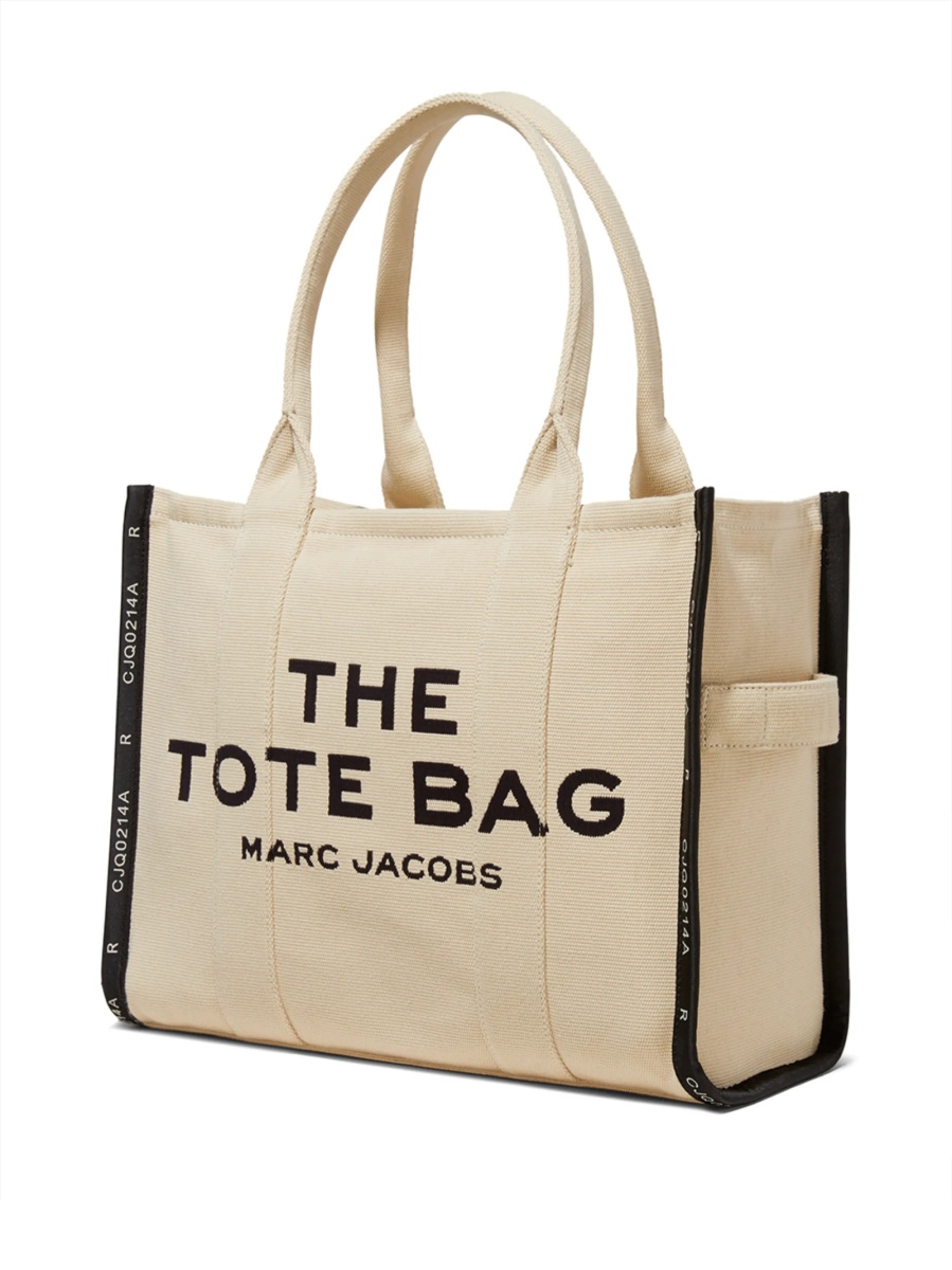 Geanta de mana Marc Jacobs neutra din polyester si bumbac - Img 4
