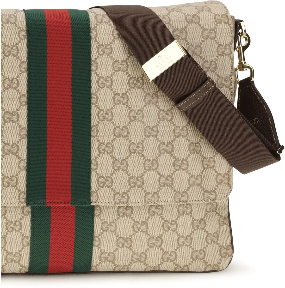 Geanta de mana Medium Web Stripe Shoulder Bag - Img 4