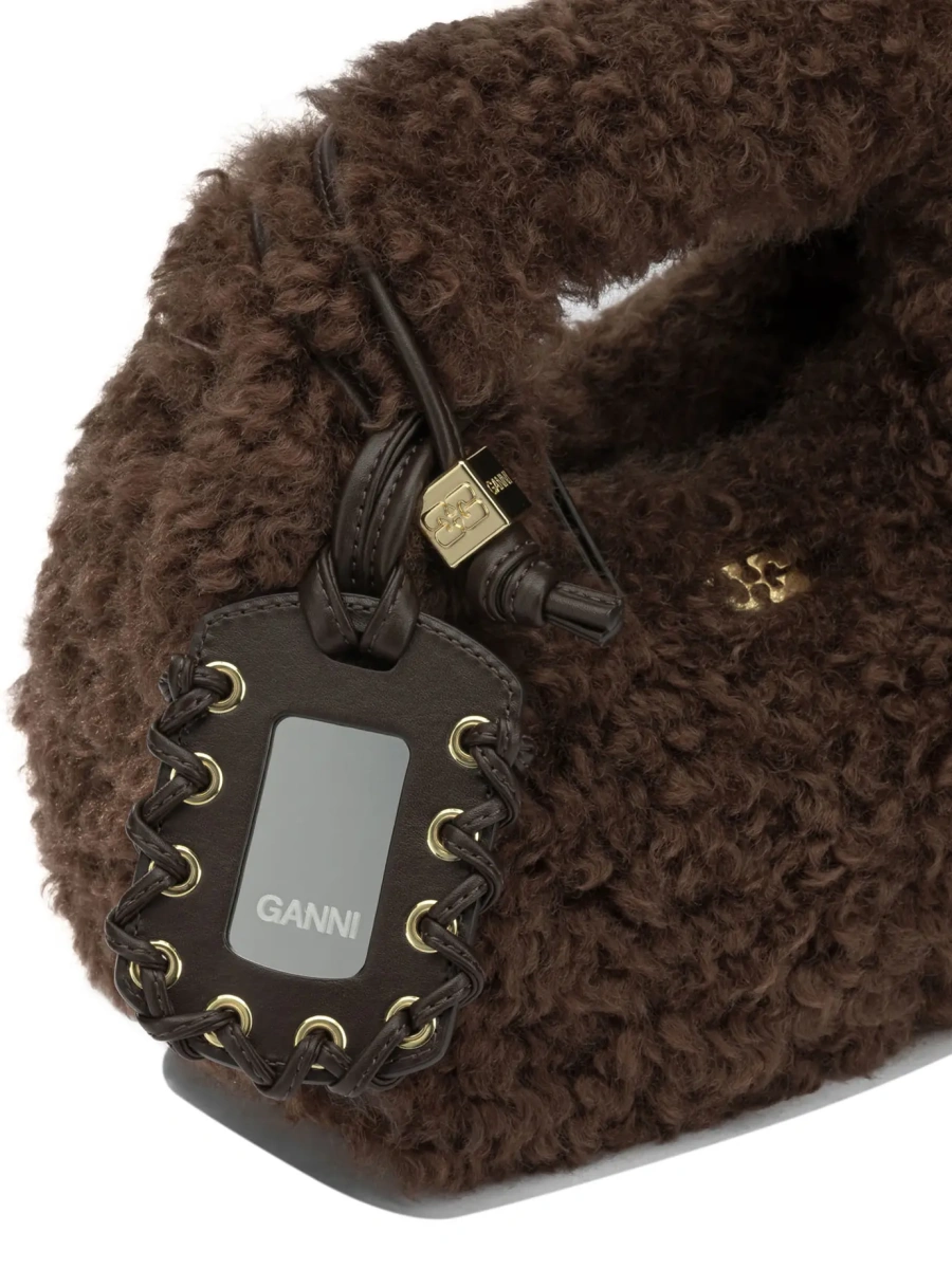 Geanta de mana "Mini Hobo Faux Fur" Small Handbag - Img 4