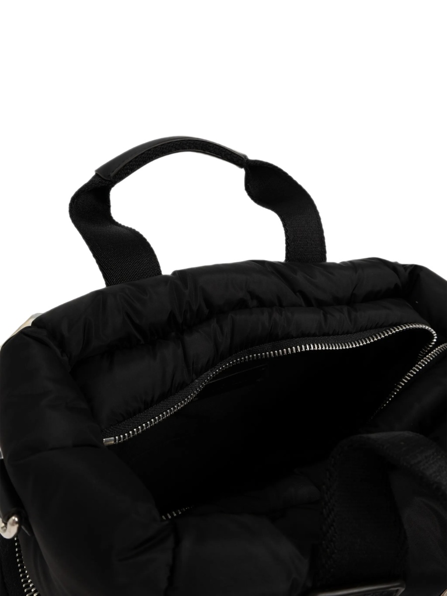 Geanta de mana Moncler neagra din nylon - Img 5