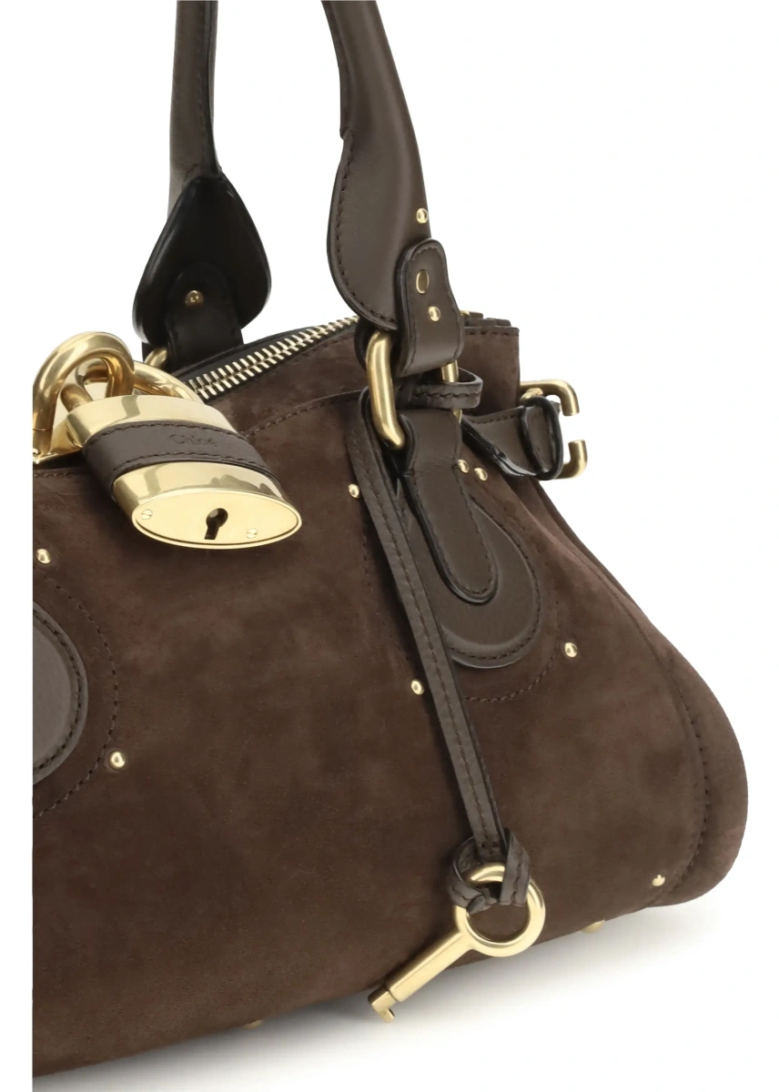 Geanta de mana Paddington suede Handbag - Img 4