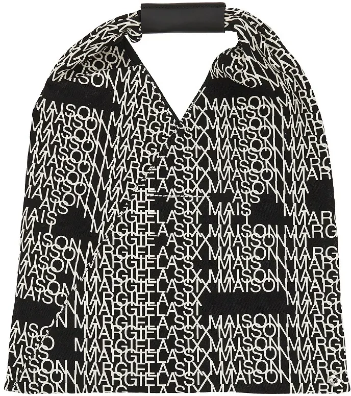 Geanta de mana Printed canvas medium Japanese bag - Img 2