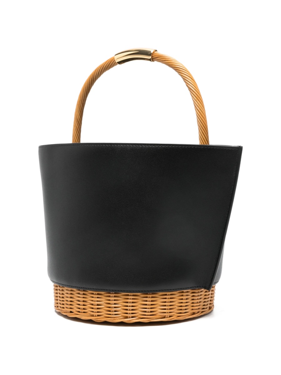 Geanta de mana Sacai neagra din zinc alloy si alama - Img 3