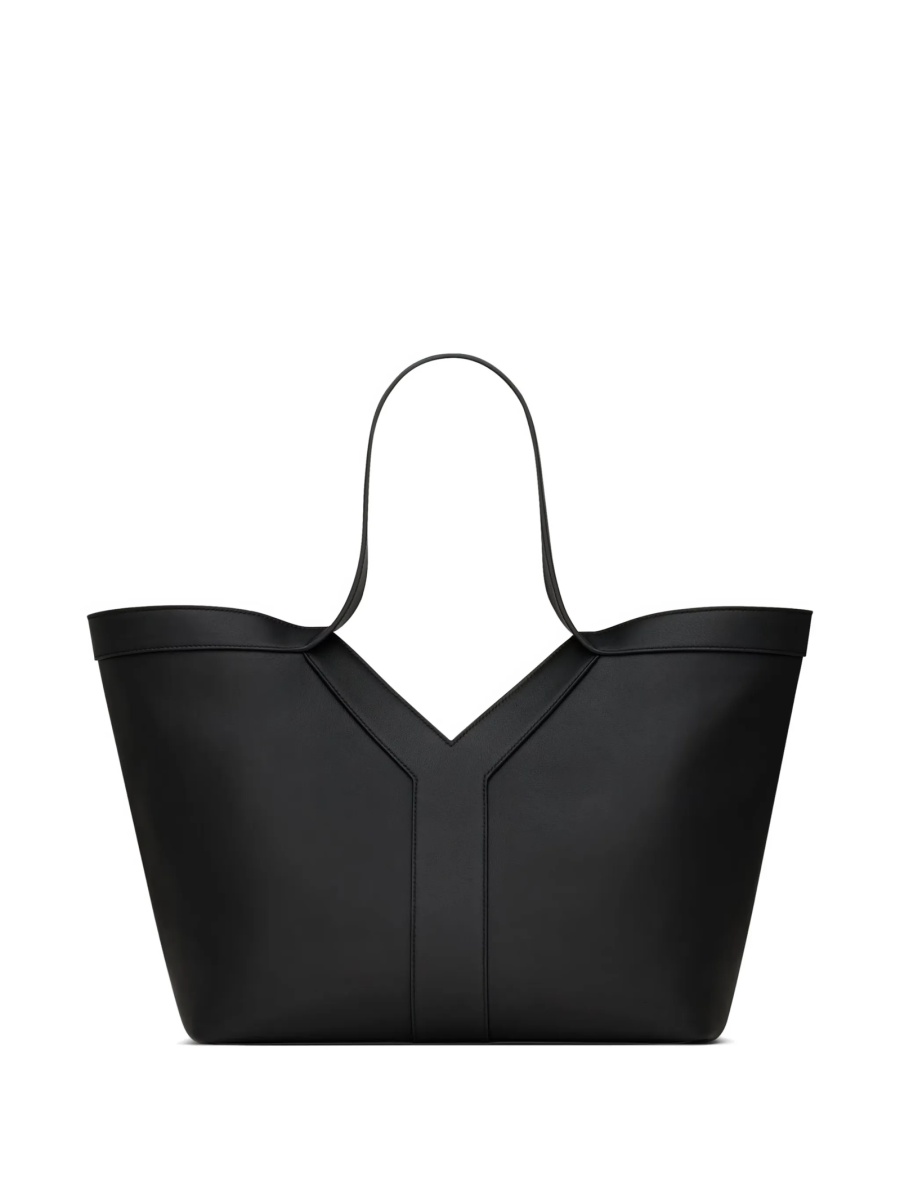 Geanta de mana Saint Laurent neagra din piele - Img 2