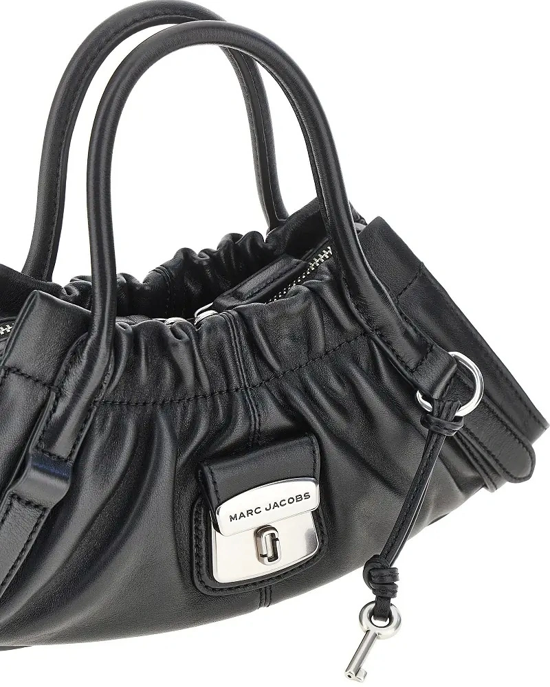 Geanta de mana Small 'Cristina Satchel' nappa leather bag - Img 4