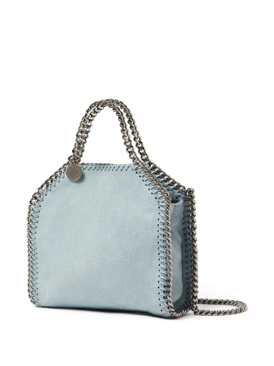 Geanta de mana Stella McCartney falabella albastra din polyester - Img 5