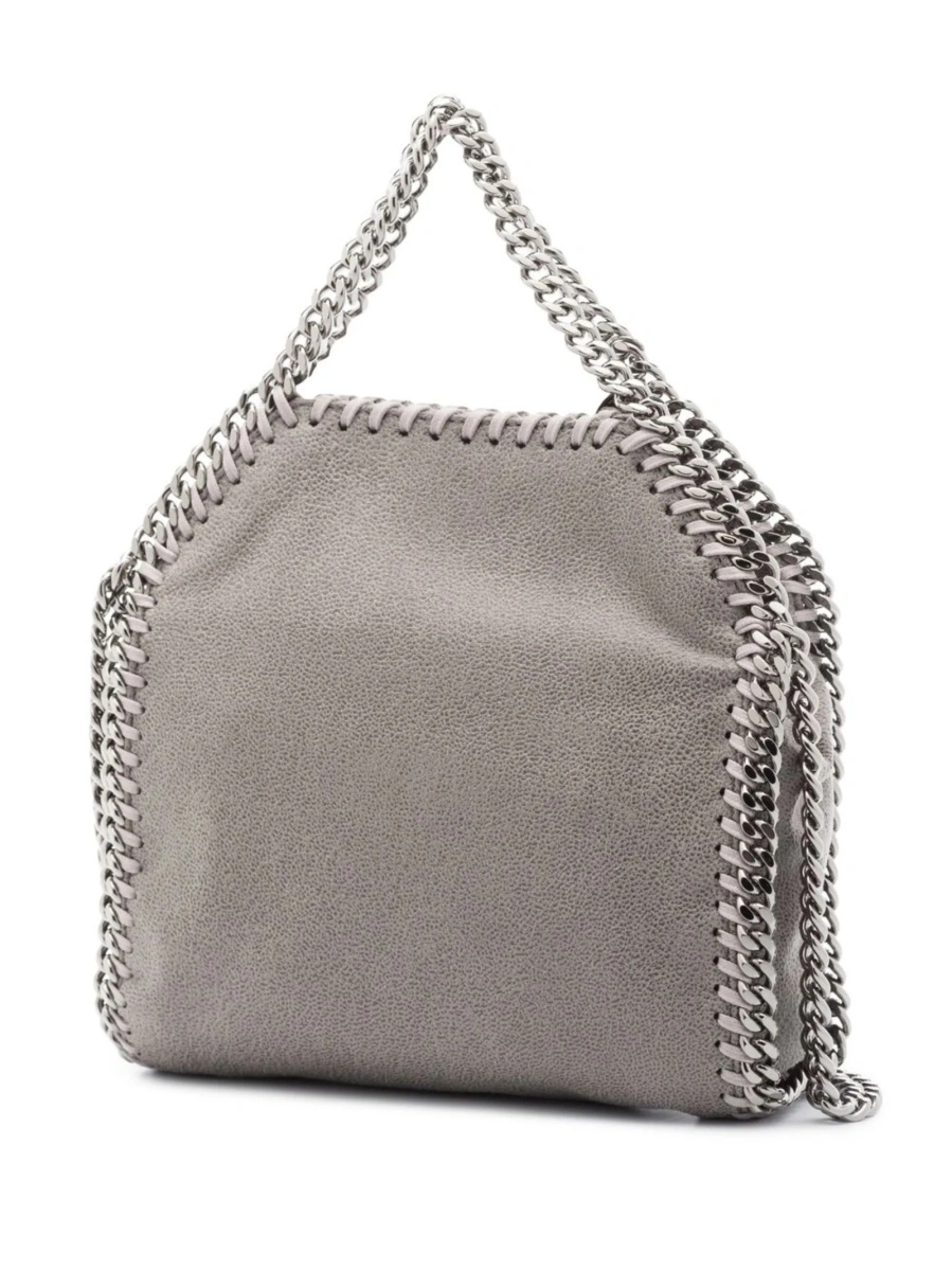 Geanta de mana Stella McCartney falabella gri din polyester - Img 3