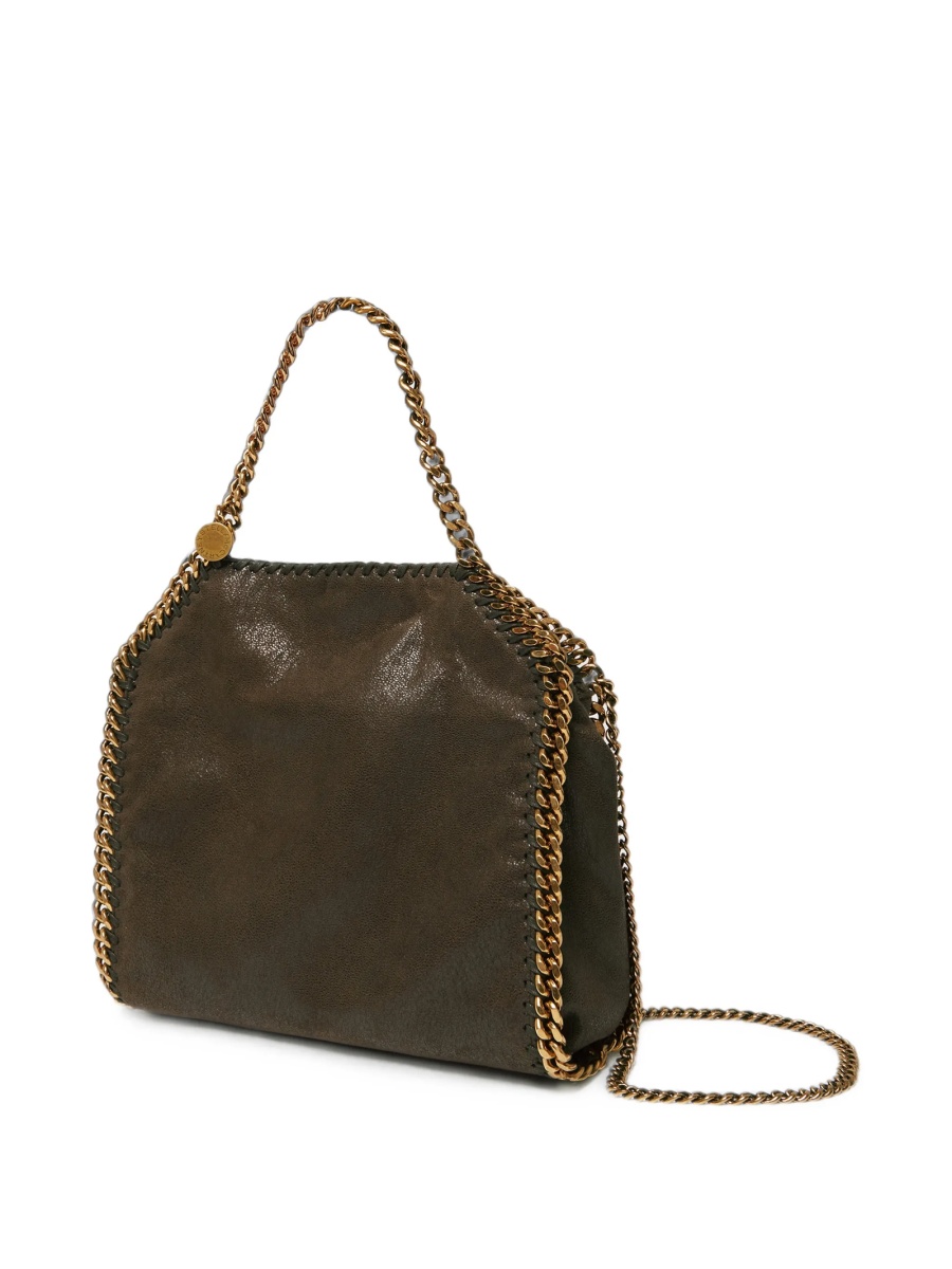 Geanta de mana Stella McCartney falabella maro din poliamida - Img 3