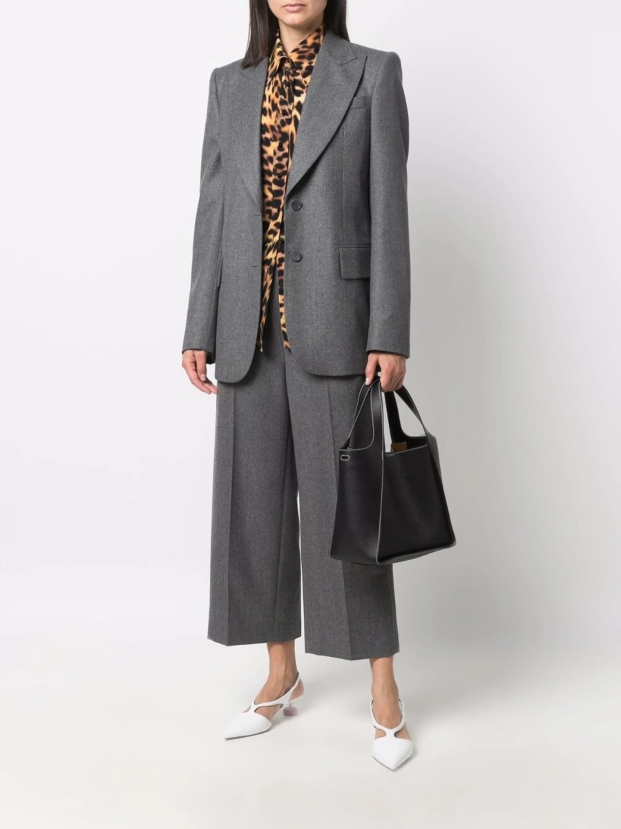 Geanta de mana Stella McCartney neagra din poliamida si poliuretan - Img 2