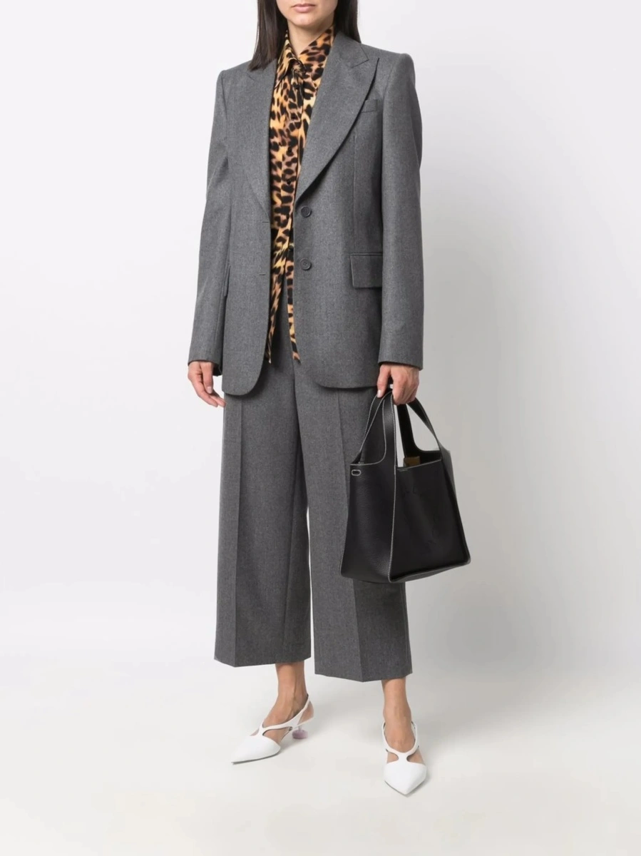 Geanta de mana Stella McCartney neagra din poliamida si poliuretan - Img 2
