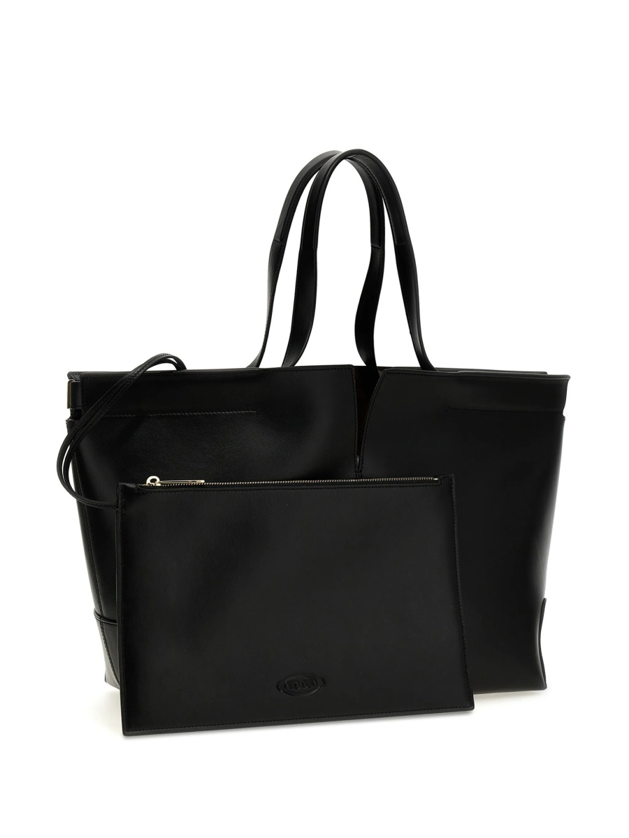 Geanta de mana TOD'S neagra din piele - Img 3