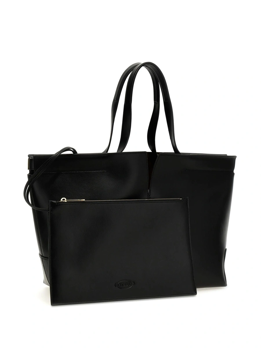 Geanta de mana TOD'S neagra din piele - Img 3